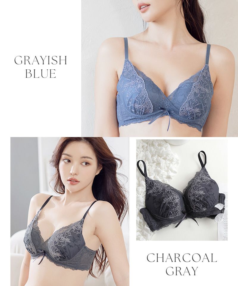 EFGカップ】Leene フルールシャワーカシュクールブラ【ブラ単品