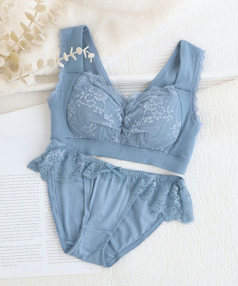完売しました。。。。★M★ショーツ付★24H楽ちん♬シームレスブラ ナイトブラ ラスト1点✨XS～M✨ショーツ付✨24H楽ちん～♬✨シームレスブラ