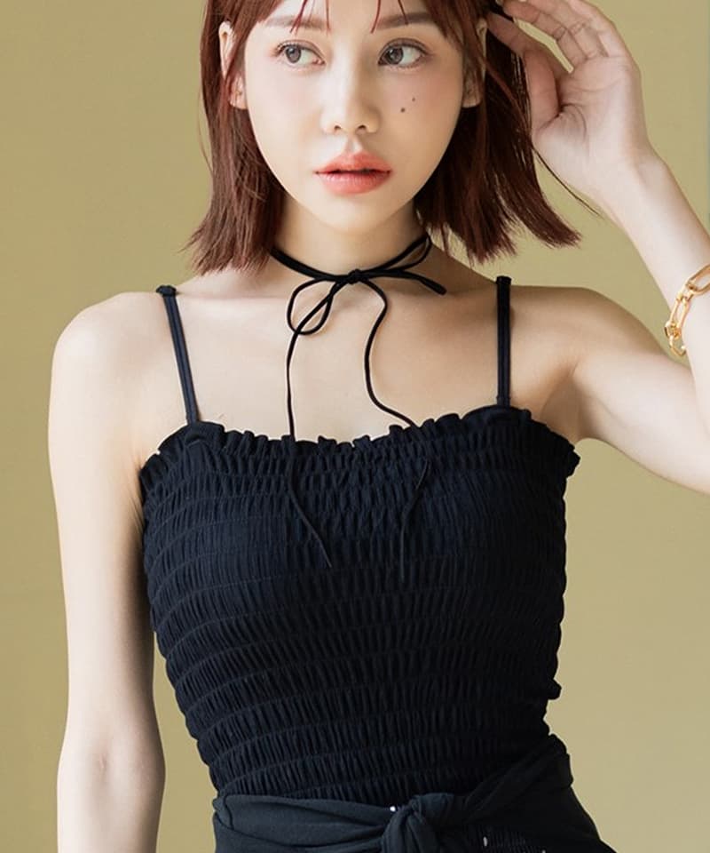 3WAYシャーリングブラトップ《BRAmone Fashion Glamorous》 | 【公式