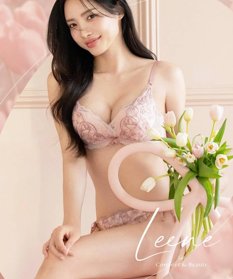 Leene》チューリップレースブラ＆ショーツ | 【公式】下着